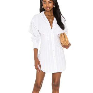 Free People Taia Shirt Dress | Blush | Size L | NWT